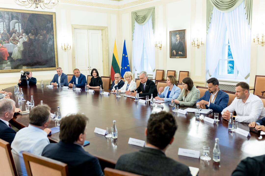 Prezidento susitikimas su švietimo bendruomene