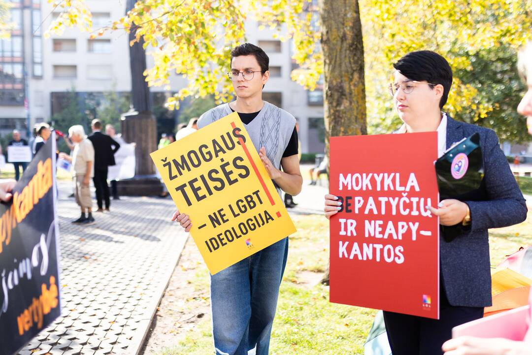 LGBTQ bendruomenės protestas