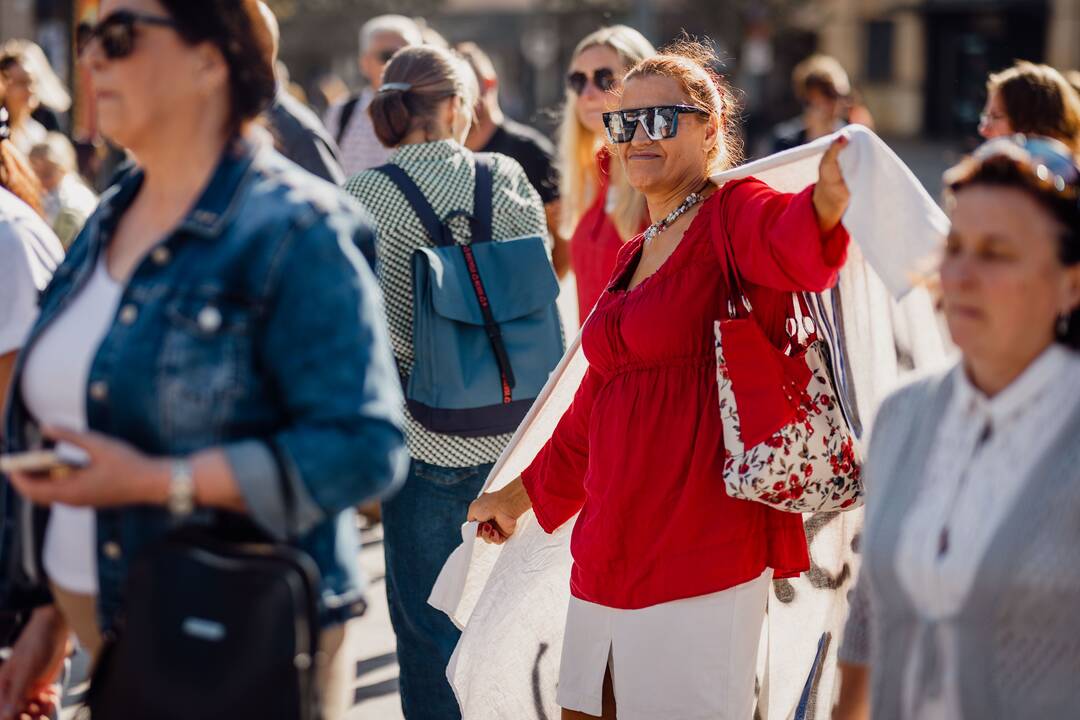 Prie Vyriausybės prasideda mokytojų streikas
