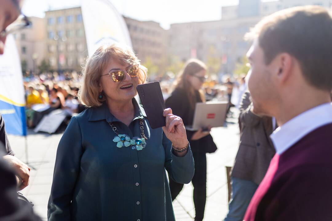Prie Vyriausybės prasideda mokytojų streikas