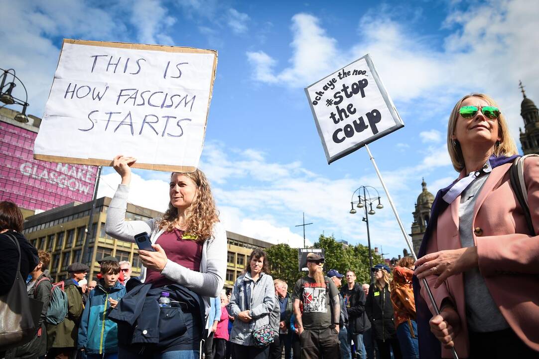 Protestas Jungtinėje Karalystėje