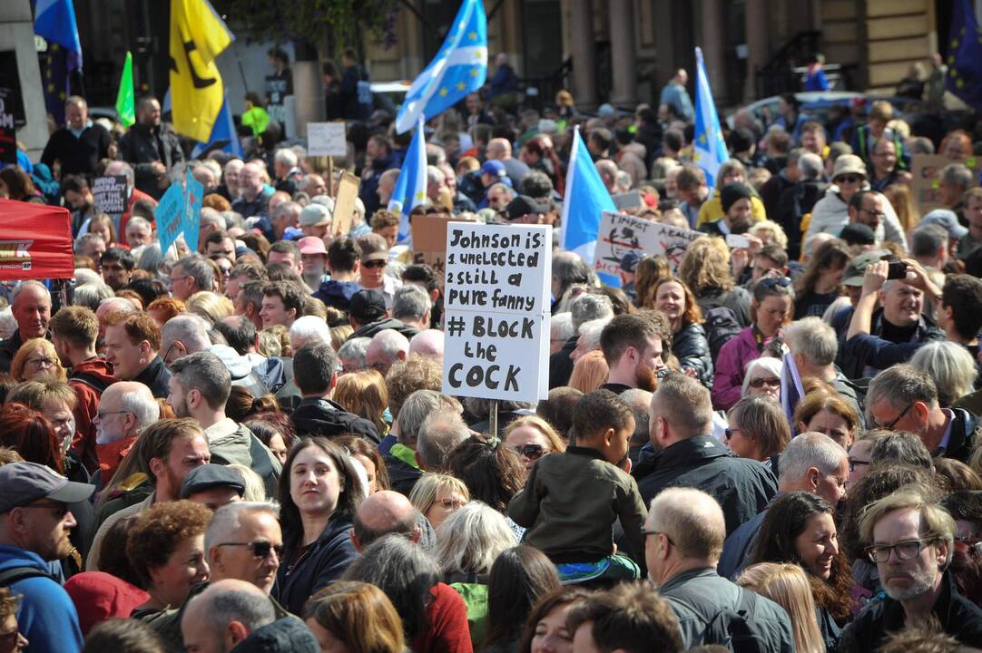 Protestas Jungtinėje Karalystėje