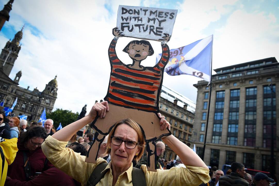 Protestas Jungtinėje Karalystėje