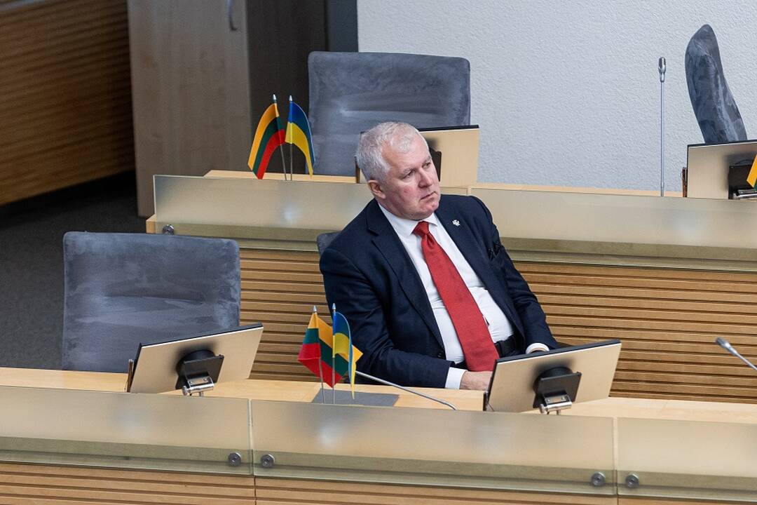 A. Anušauskas nesutinka su jam tenkančia kritika: tai primena Rusijos propagandą