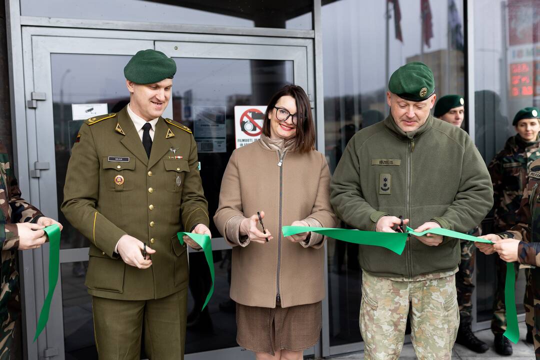 Lietuvos šaulių sąjungos naujų patalpų atidarymas