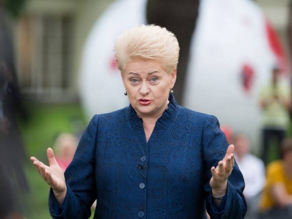 D. Grybauskaitė: pasaulis nebegali žaisti dvigubų žaidimų su A. Lukašenkos režimu