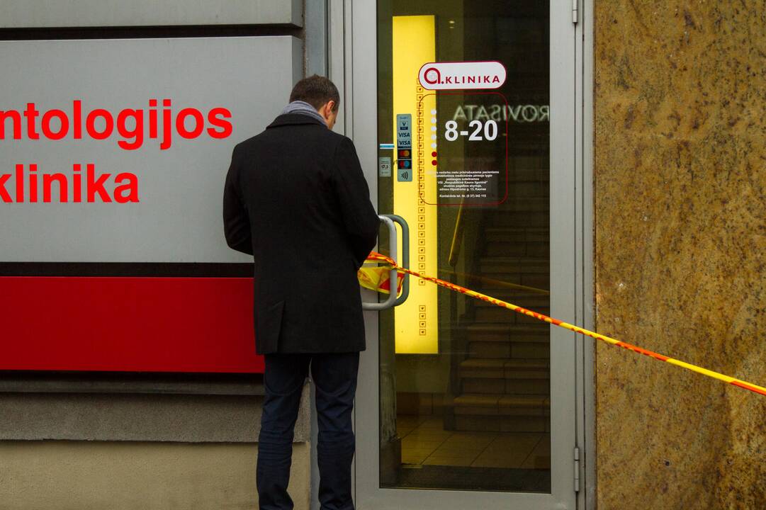 Žaliakalnio verslo centre kilo gaisras