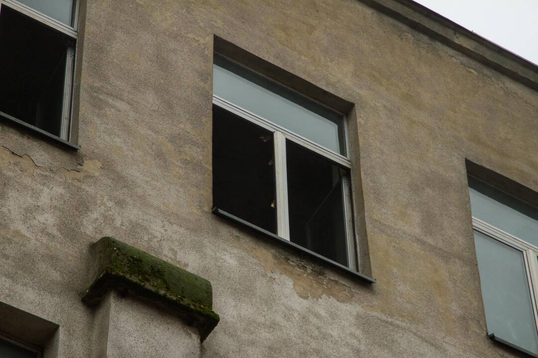 Žaliakalnio verslo centre kilo gaisras