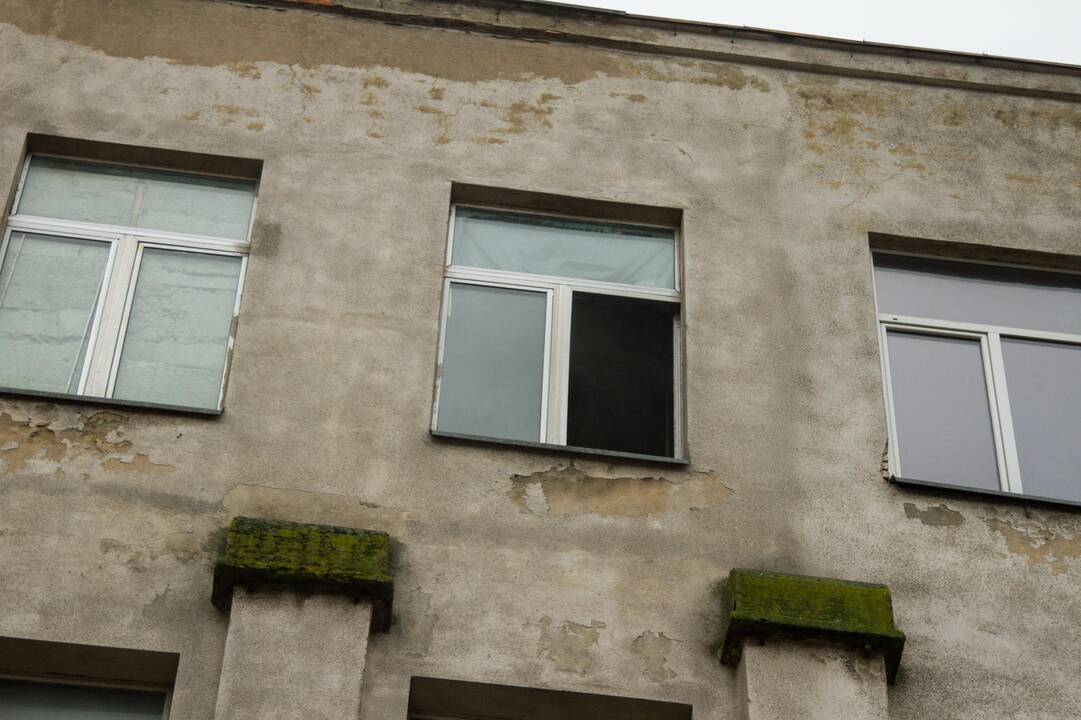 Žaliakalnio verslo centre kilo gaisras