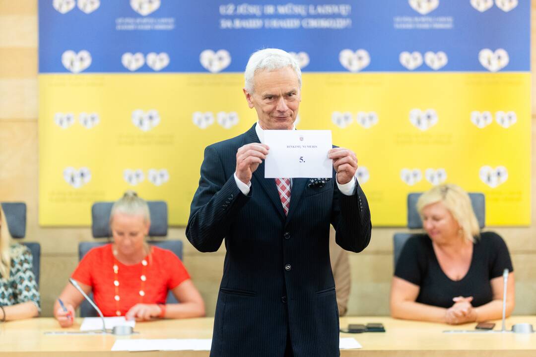 Partijos ištraukė Seimo rinkimų numerius