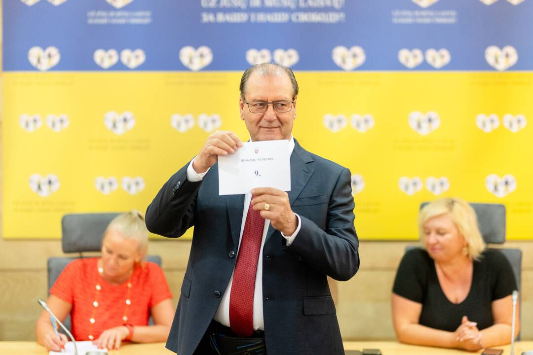 Partijos ištraukė Seimo rinkimų numerius