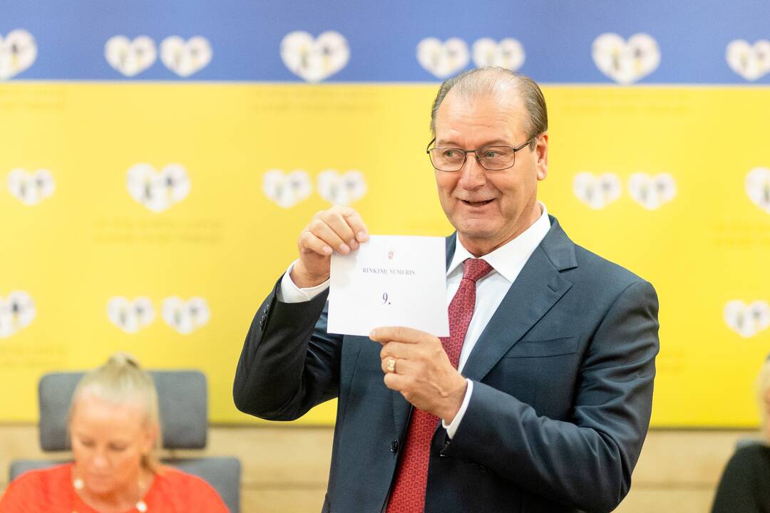 Partijos ištraukė Seimo rinkimų numerius