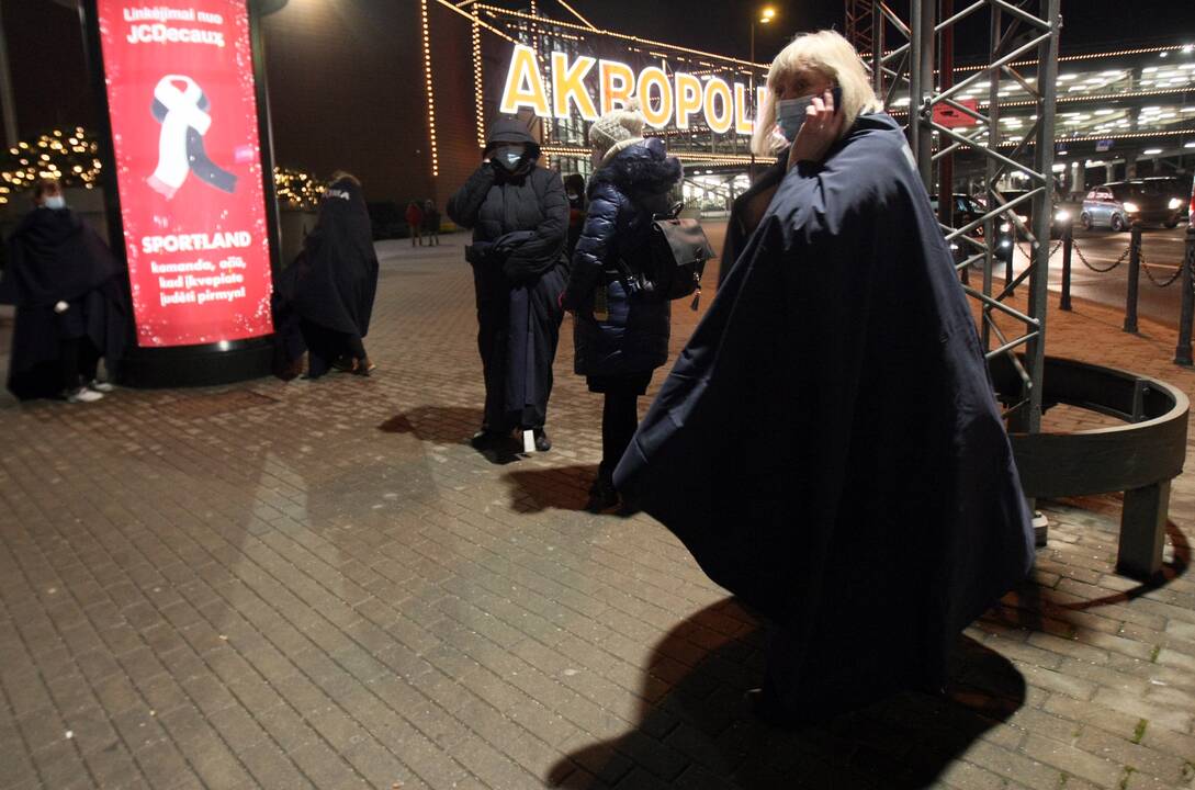 Kaune evakuotas prekybos centras „Akropolis“