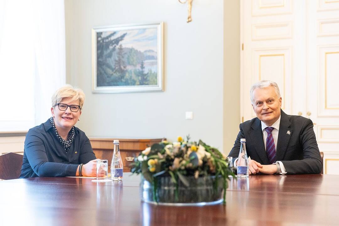 Ingrida Šimonytė ir Gitanas Nausėda