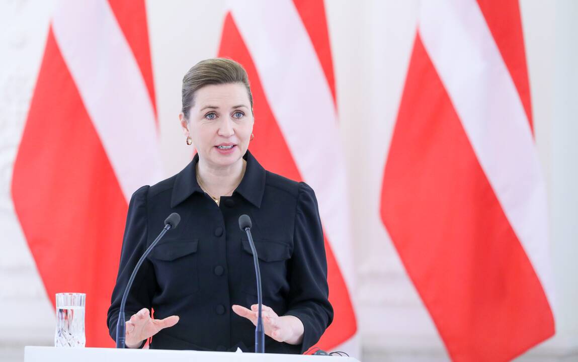 Lietuvos prezidento ir Danijos premjerės susitikimas