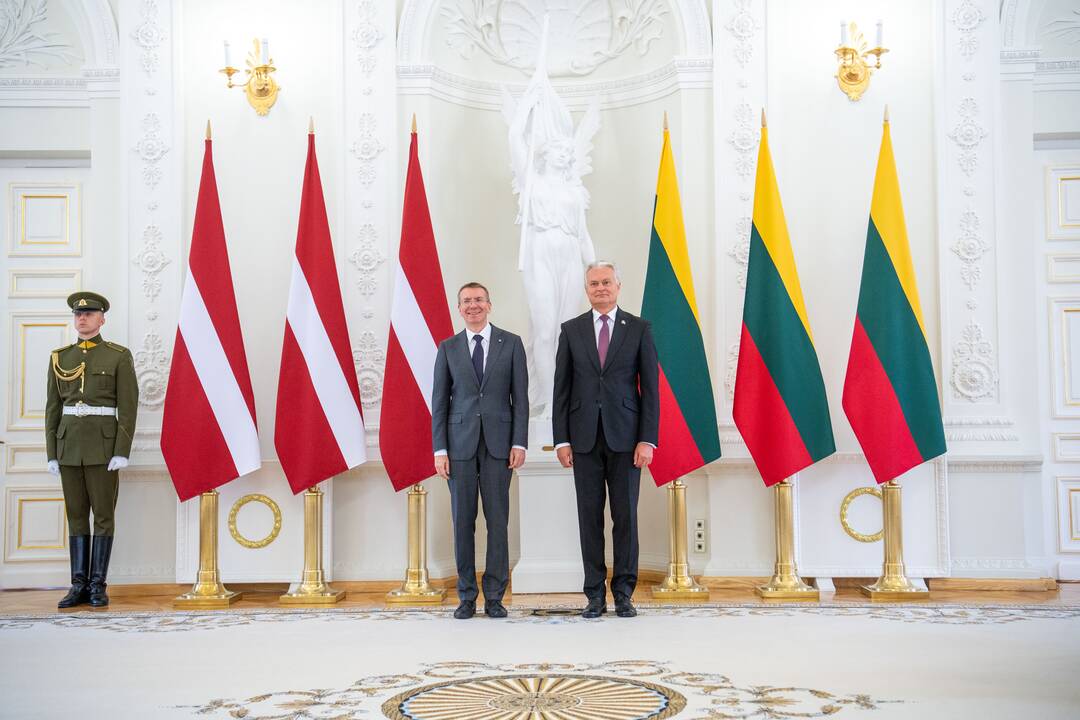 Latvijos ir Lietuvos prezidentų susitikimas