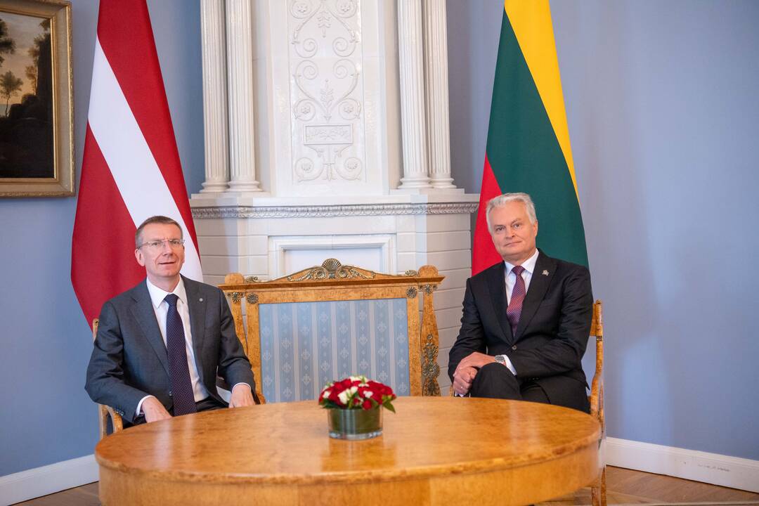 Latvijos ir Lietuvos prezidentų susitikimas
