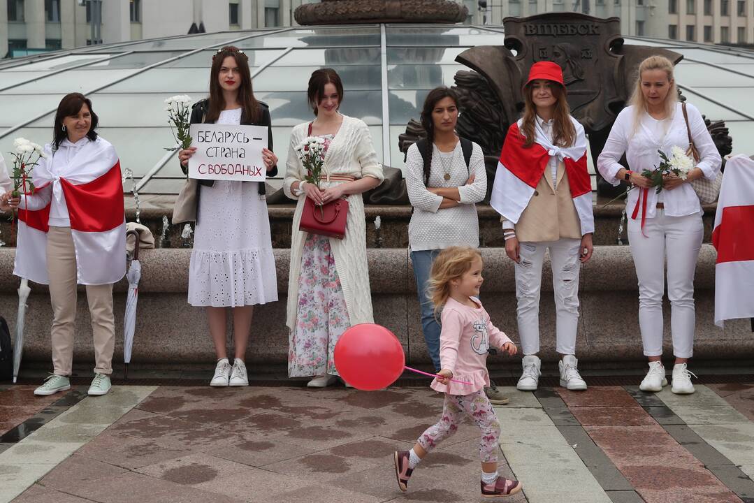 Minske – „Naujosios Baltarusijos eitynės“ 