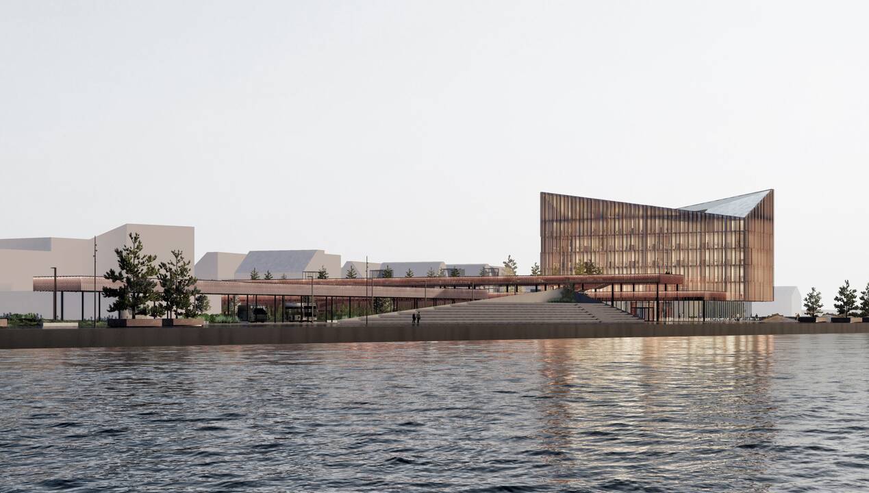 Uosto direkcijos pastato architektūriniame konkurse išrinktas laimėtojas