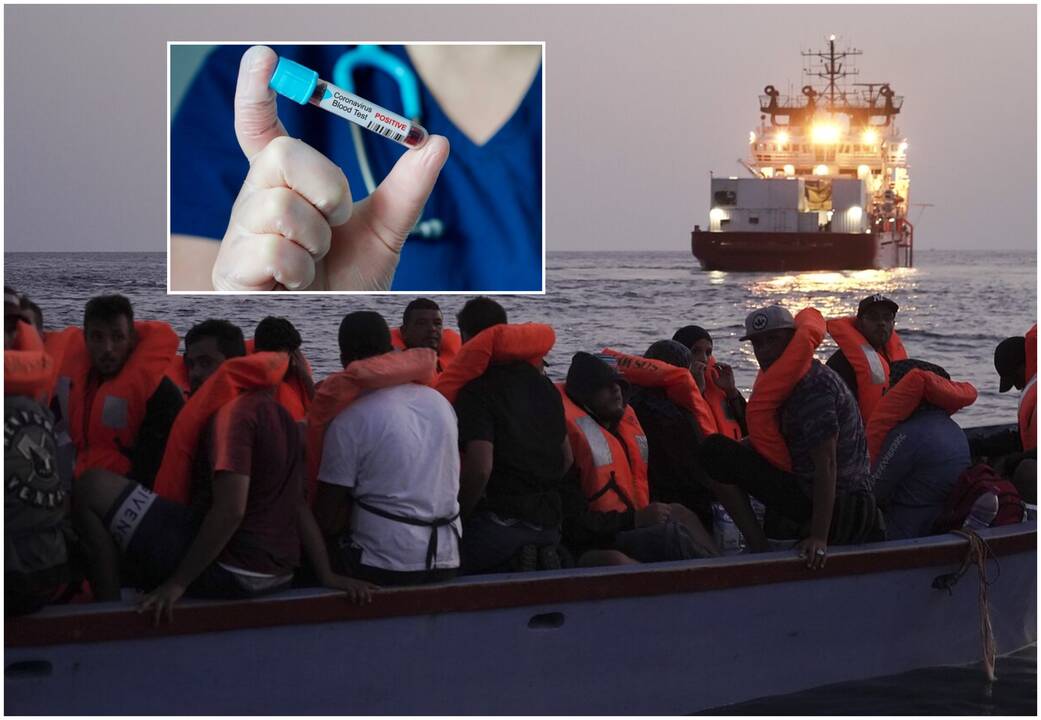 Graikijos migrantų stovyklose – pirmasis užsikrėtimo koronaviruso atvejis