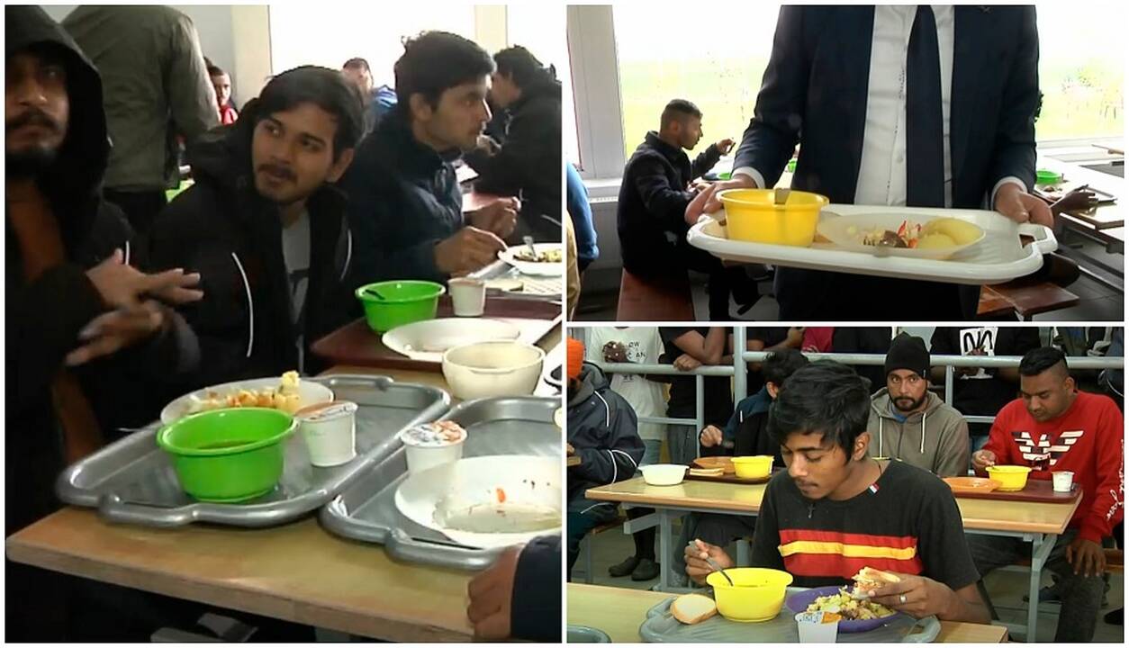 Migrantus aplankę Seimo nariai ragavo jų maisto: užsieniečių skundai laužti iš piršto?