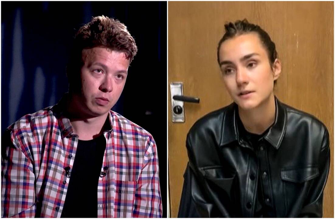 Ramanas Pratasevičius ir Sofija Sapega