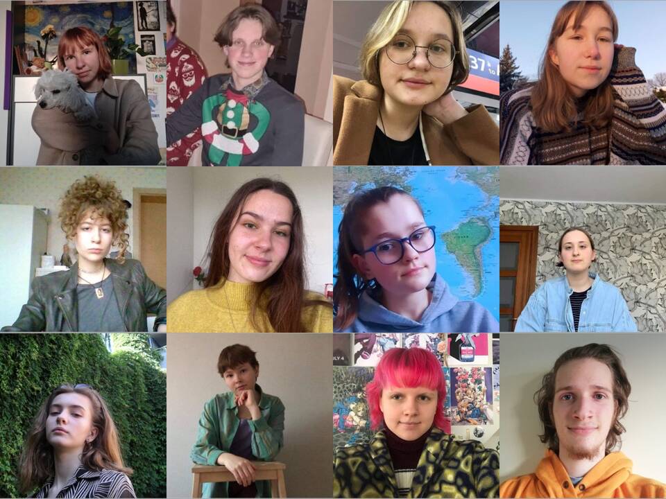 Realybė: dabar komandos nariai vienas kitą mato kompiuterių ekranuose, tačiau nekantrauja, kada susitiks gyvai.