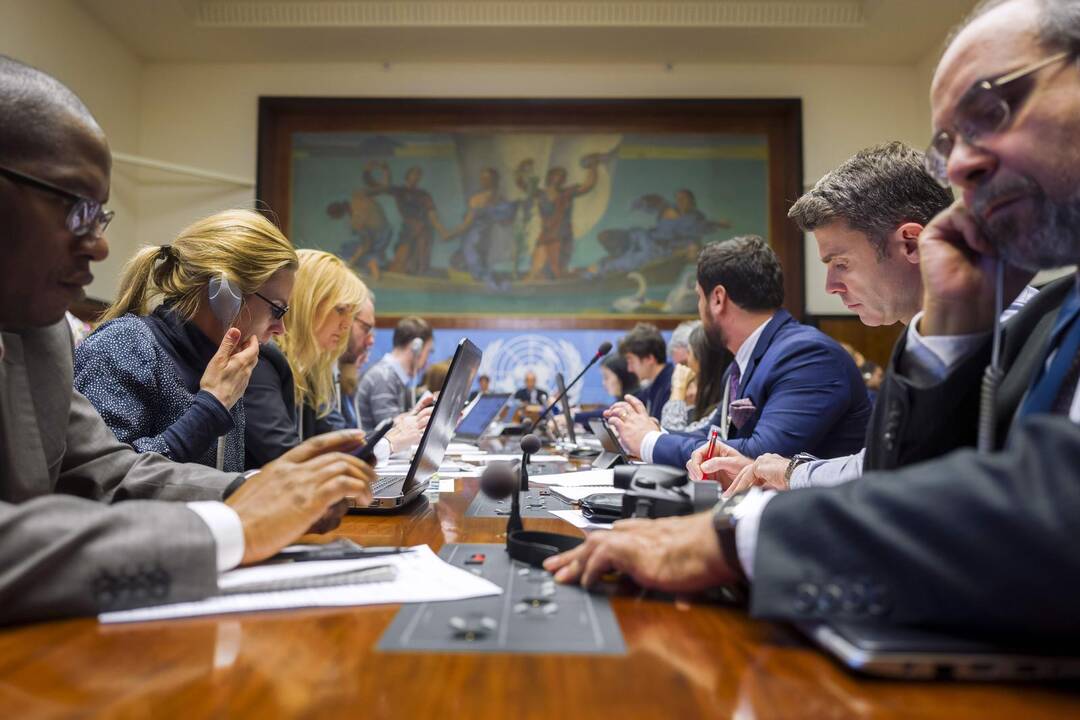 Sirijos vyriausybės delegacija atvyko į Ženevą taikos derybų