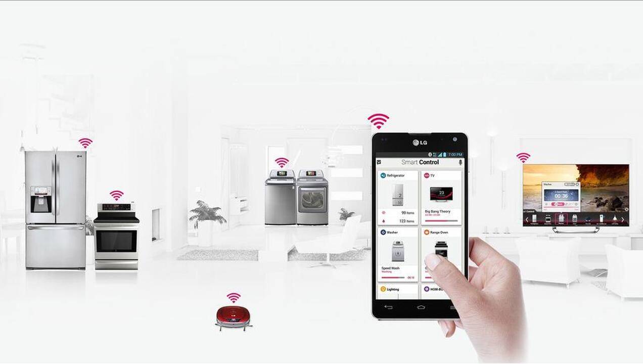 LG pristatė išmanių namų sistemą „Smart Home“