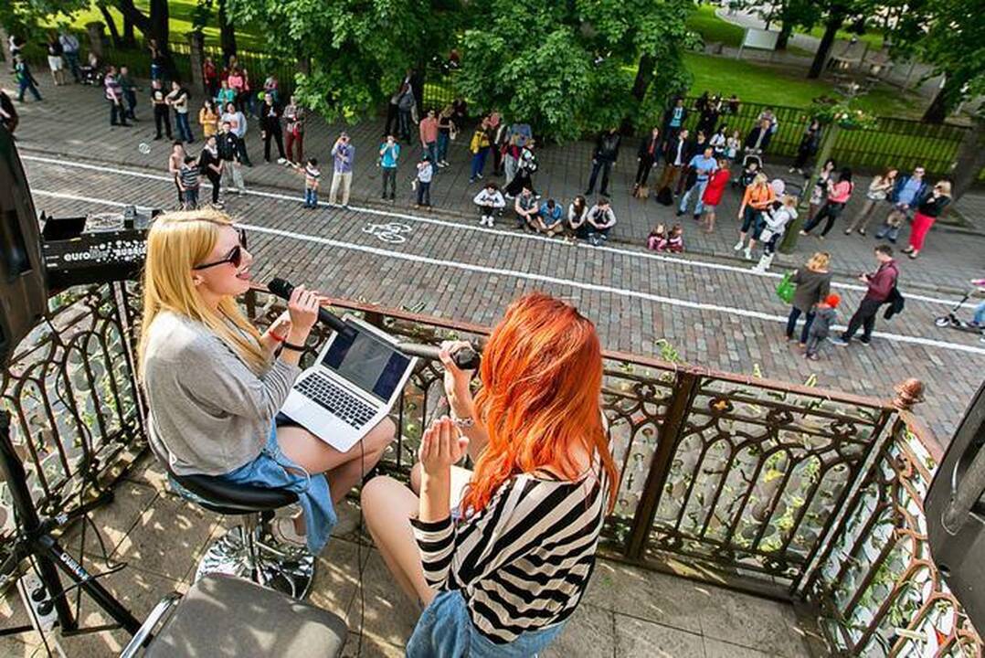 Dalinkimės muzika Gatvės muzikos dienoje