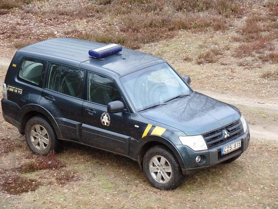 Po laukus gaudytam motociklininkui gresia nemenka bauda