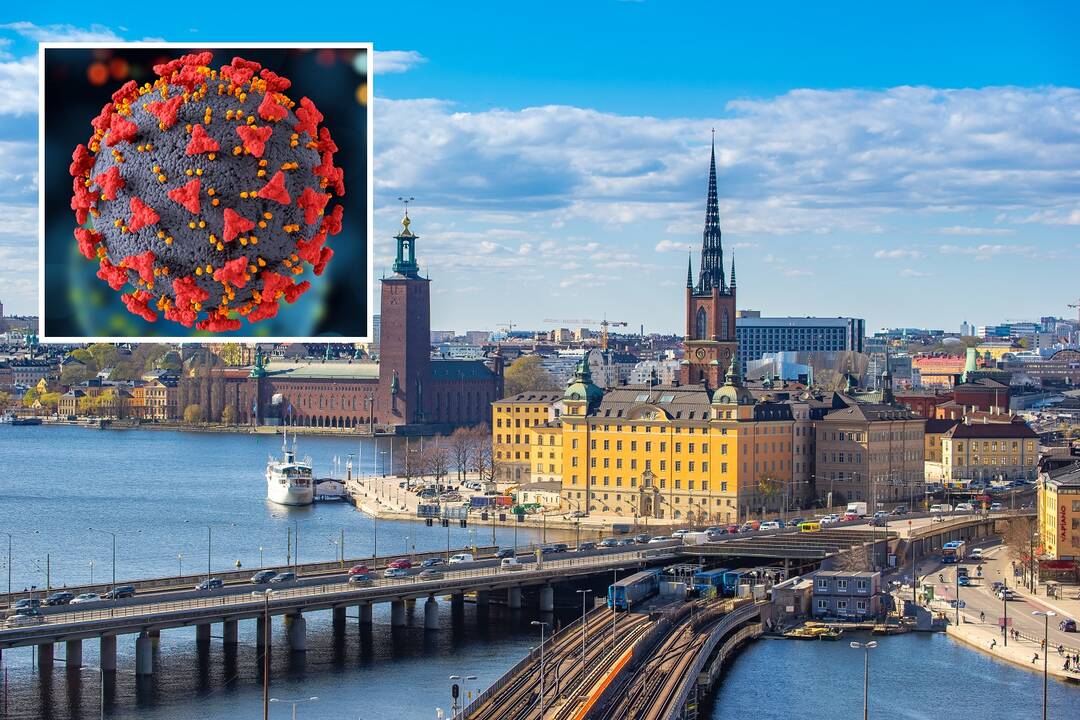 Švedija skelbia tarpinę pergalę kovoje su COVID-19