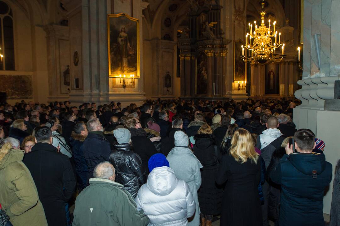 Piemenėlių mišios Kauno arkikatedroje