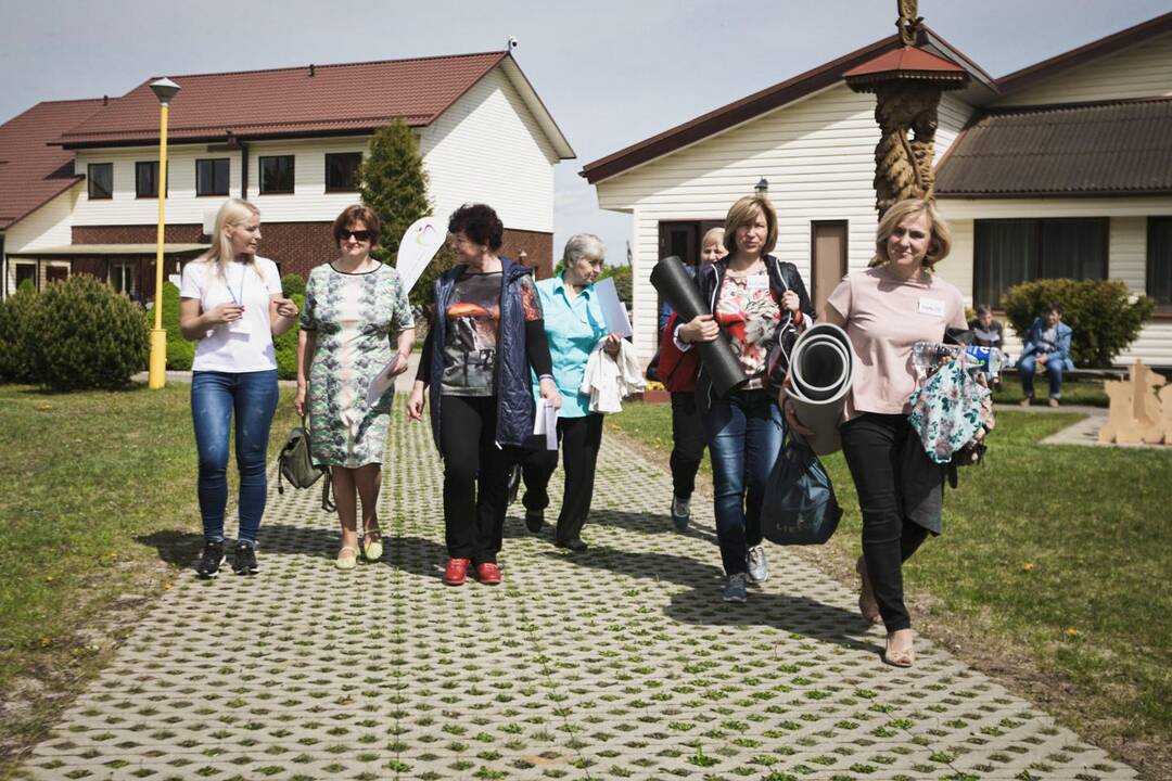 Nuotaika: į treniruotes – su pozityviomis emocijomis.