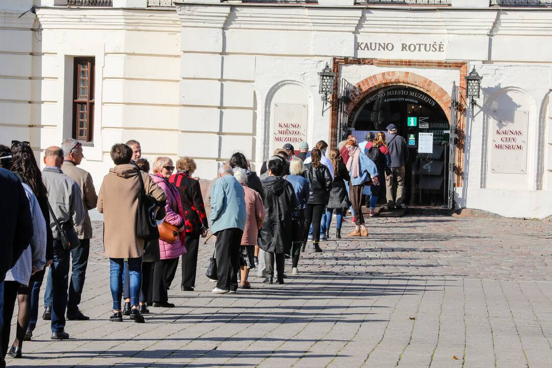 R. Karbauskis ir G. Landsbergis Kaune atidavė savo balsus Seimo rinkimuose