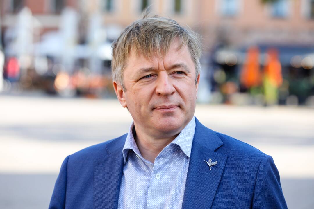 R. Karbauskis ir G. Landsbergis Kaune atidavė savo balsus Seimo rinkimuose