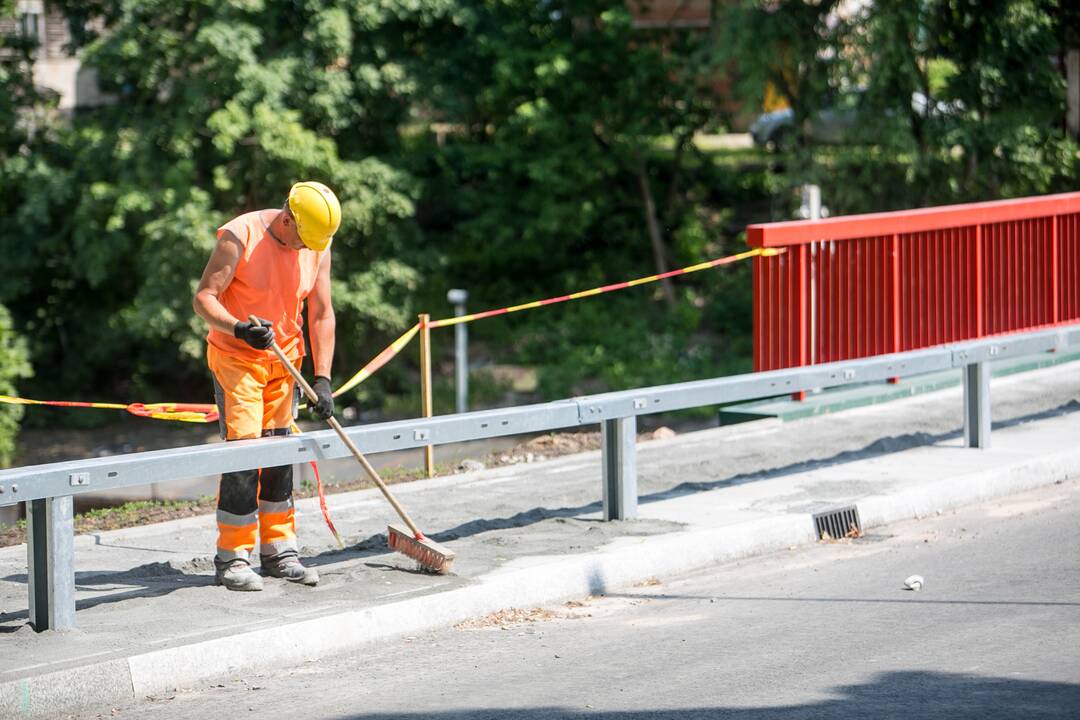 Baigta P. Kalpoko gatvės viaduko rekonstrukcija 