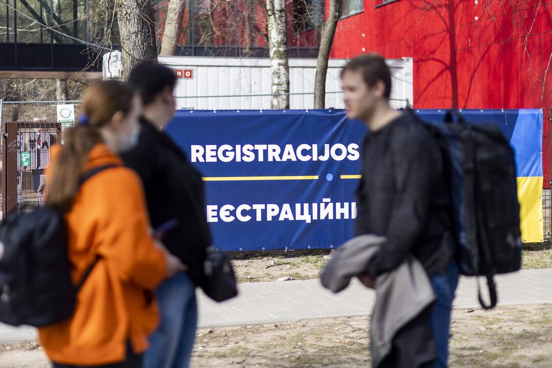 Ukrainiečių registracijos centras Vilniuje