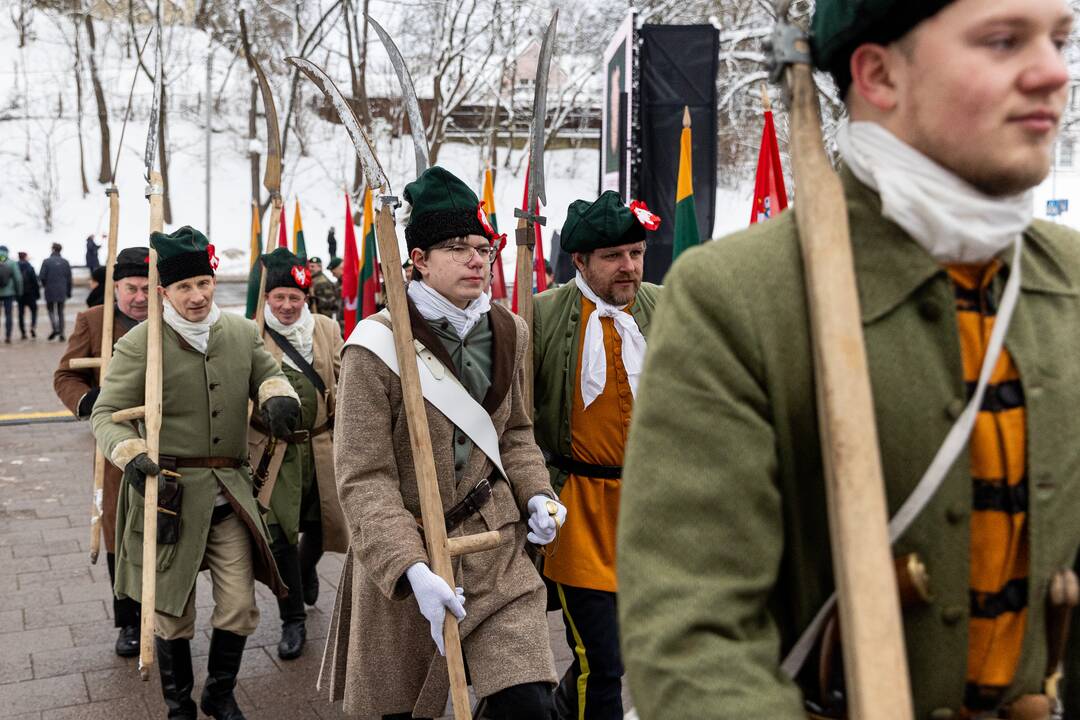 1863–1864 m. sukilimo pagerbimo ceremonija Rasų kapinėse