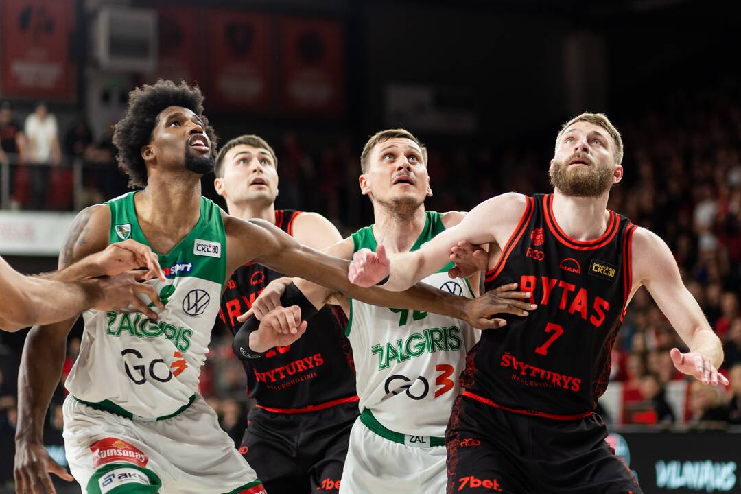 Antroji LKL finalo dvikova: Vilnius „Rytas“ – Kauno „Žalgiris“ (94:71)