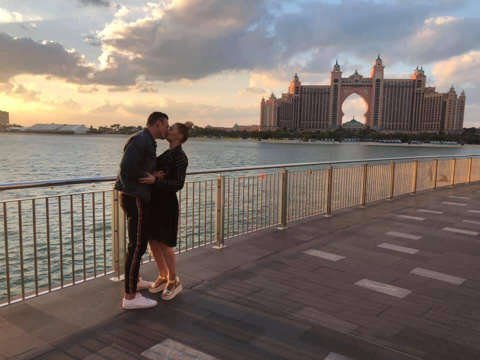 Natalija ir Edgaras Dubajuje