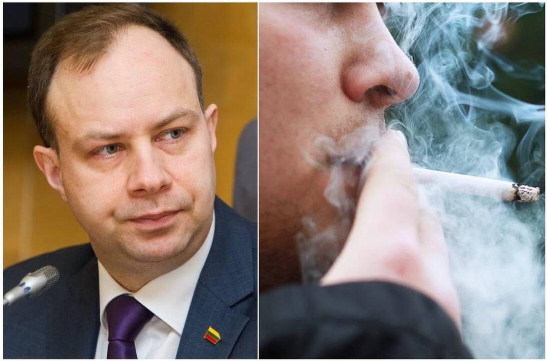 A. Veryga: rūkaliai patys turi rasti vietą rūkymui