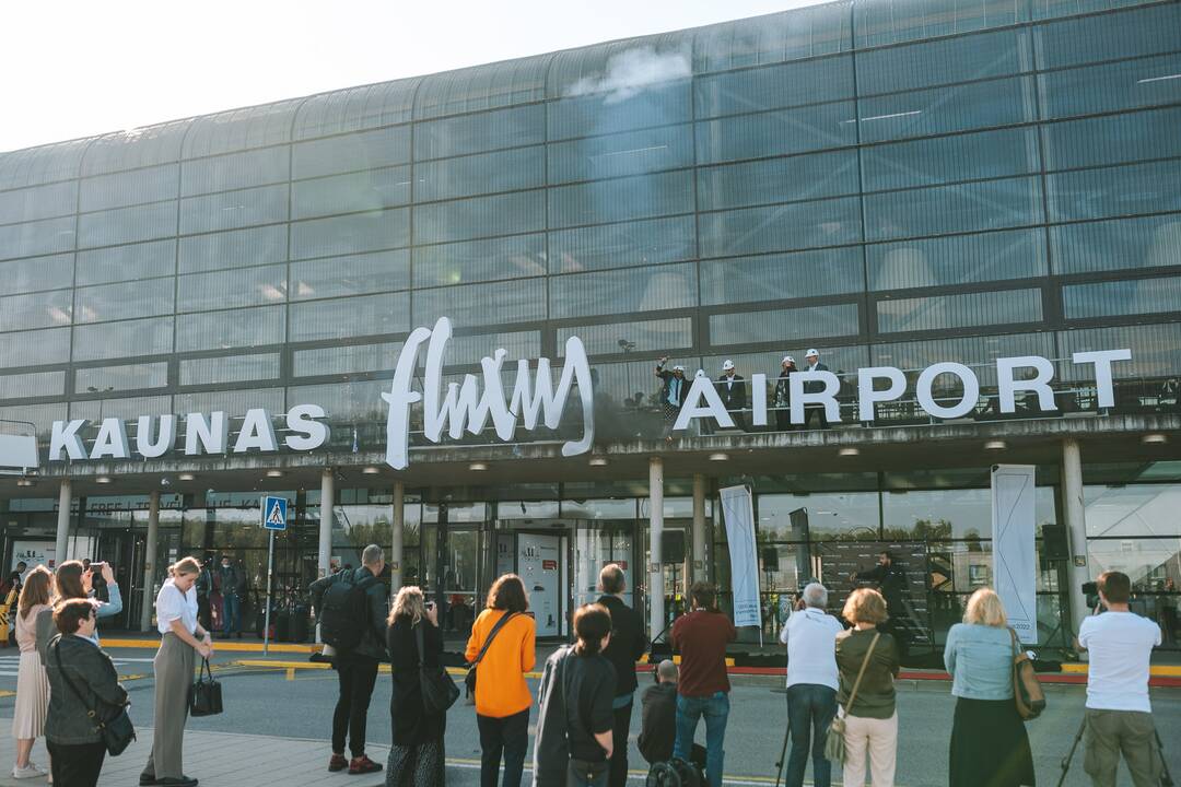 Kauno oro uostas tampa „Fluxus“ oro uostu