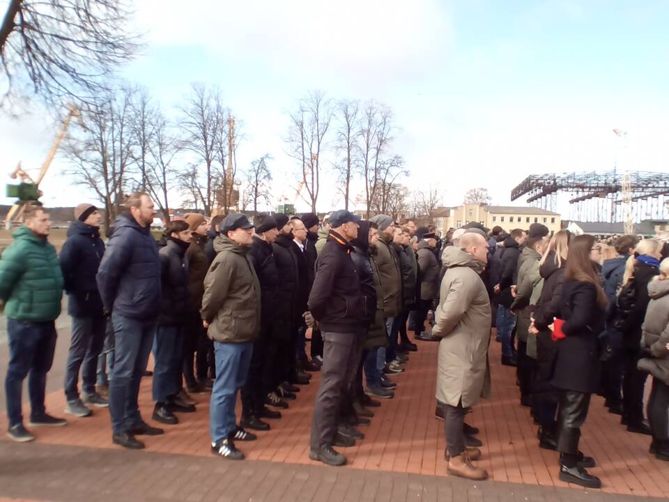 Klaipėdoje prisiekė šimtai naujųjų šaulių