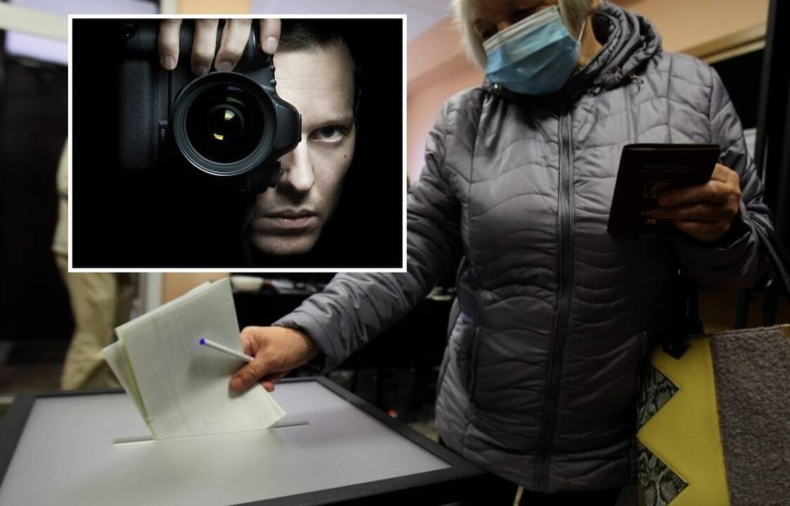 Nedraudžiama: apie draudimus filmuoti ar fotografuoti bendrose patalpose, kur vyksta balsavimas, Seimo rinkimų įstatyme neužsimenama.