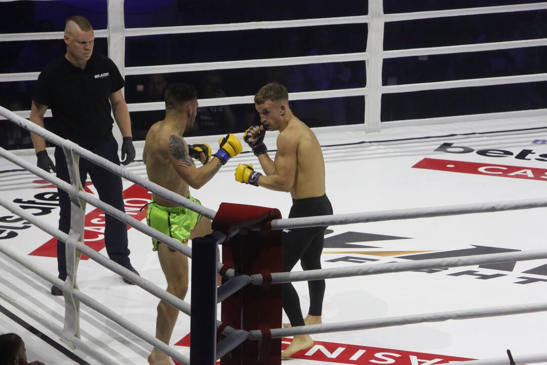 Žiūrovų kraują kaitino „Blade fights“ turnyras 