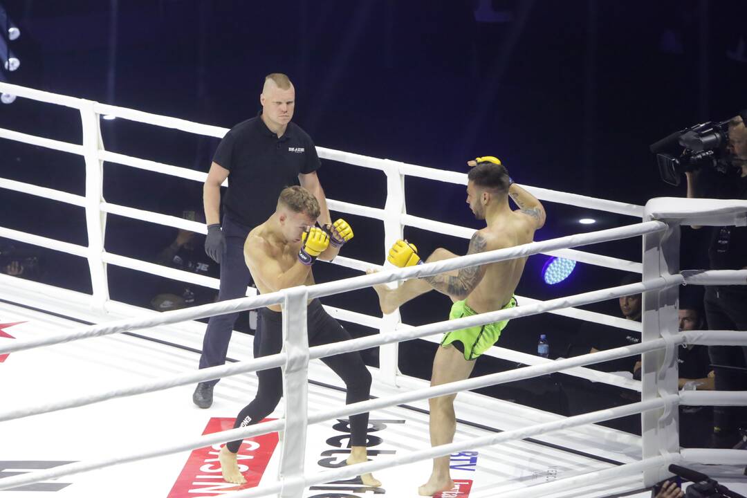 Žiūrovų kraują kaitino „Blade fights“ turnyras 