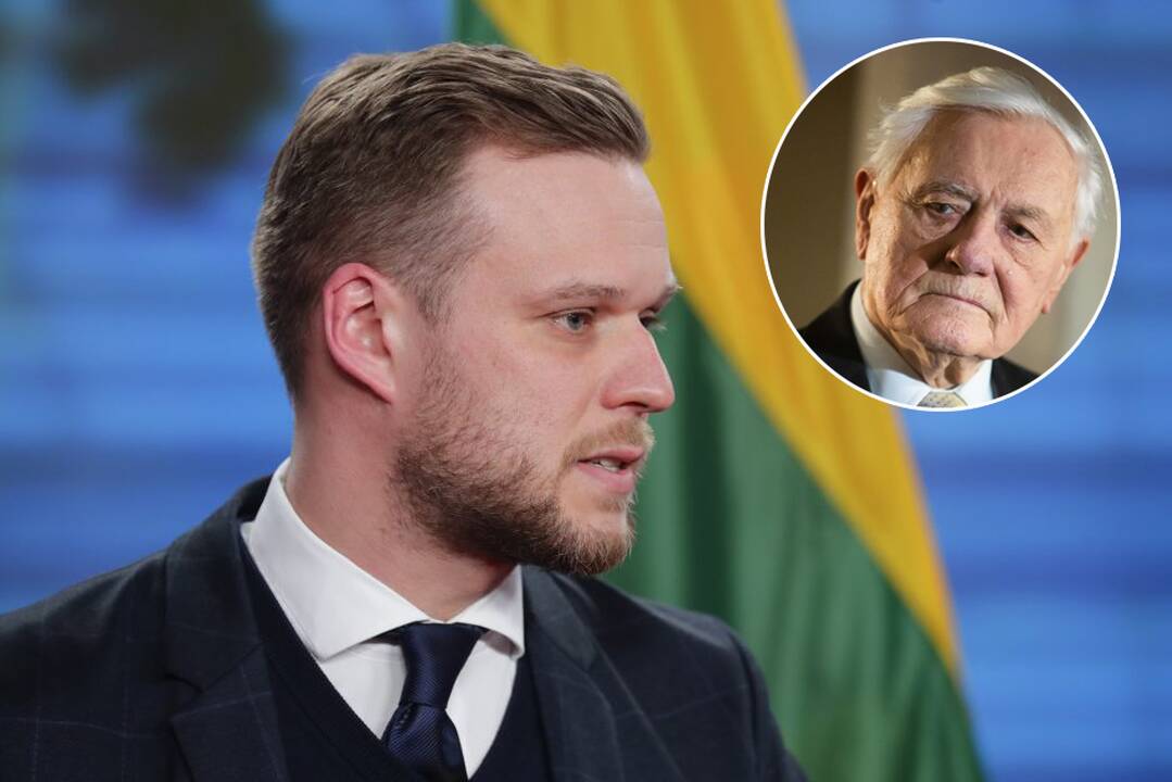 Gabrielius Landsbergis ir Valdas Adamkus