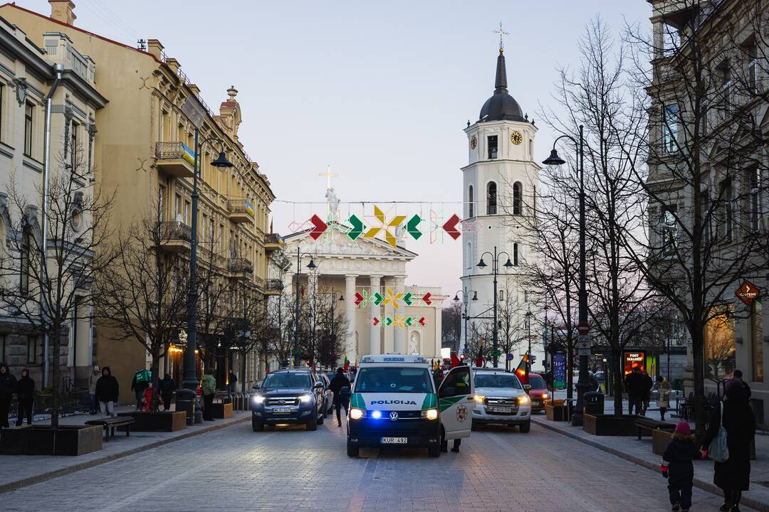 Solidarumo su Ukraina eisena Vilniuje
