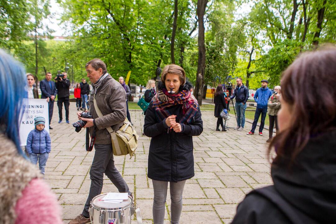 Bendruomenių pilietinio nepasitenkinimo akcija Kaune